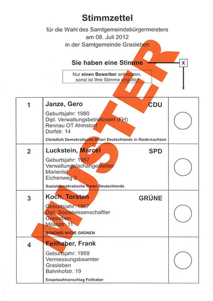 Datei:Musterstimmzettel Samtgemeindebürgermeisterwahl 2012.jpg