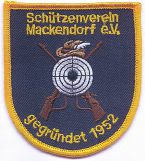 Logo-Aufnäher Schützenverein Mackendorf 1952 e. V.