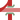 Kreuzung geradeaus unten und rechts (Querstrecke außer Betrieb)
